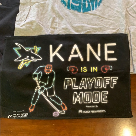 San Jose Sharks mega-bundle hat scarf tops rally - Picture 2 of 16